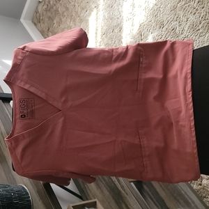 Figs Mauve Casma top Medium